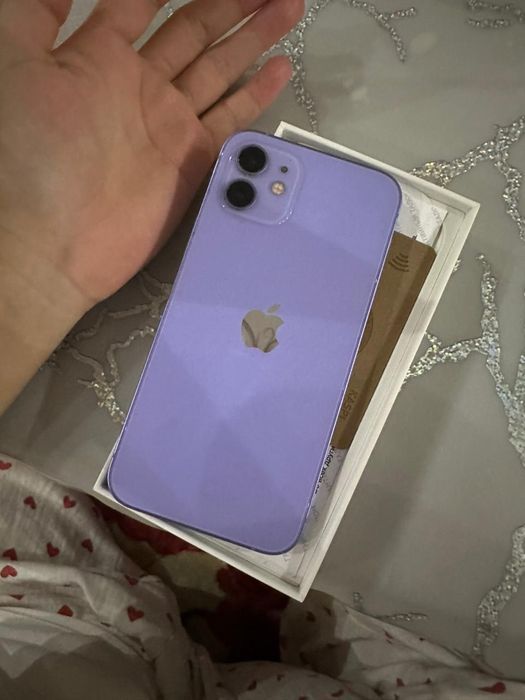 айфон 12 фиолетовый