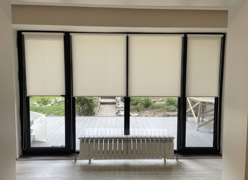 Жалюзи ролл шторы день ночь