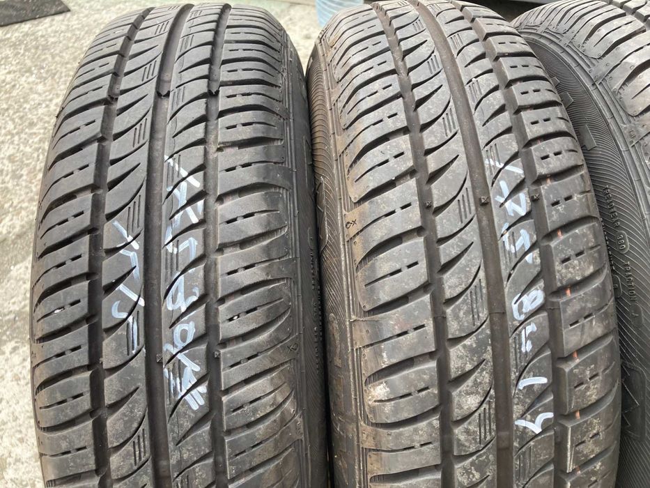 14 цола 5х100 Джанти за VW Golf4 Гуми 175/80/14 Дот 2015г 6,2-6,5mm