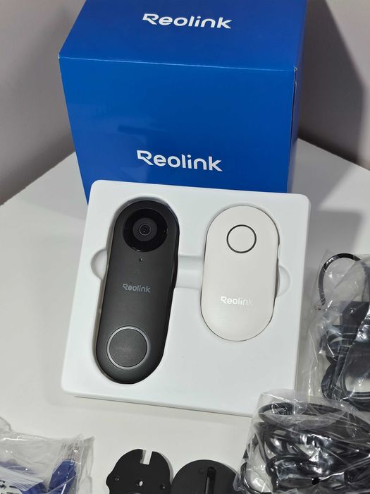 Sonerie Videointerfon Reolink D340W, WiFi, vedere nocturna, camera 5MP