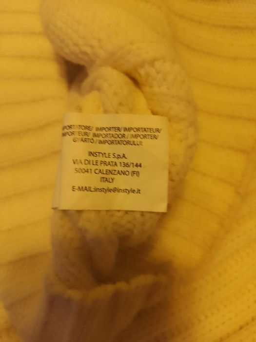 Pulover modern și gros bărbătesc ,cu nasturi ,mărime XXL , Italy