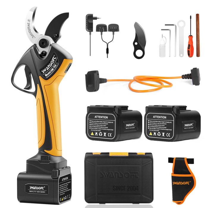 Foarfecă electrică profesională SWANSOFTSW-758 – vie, pomi, premium