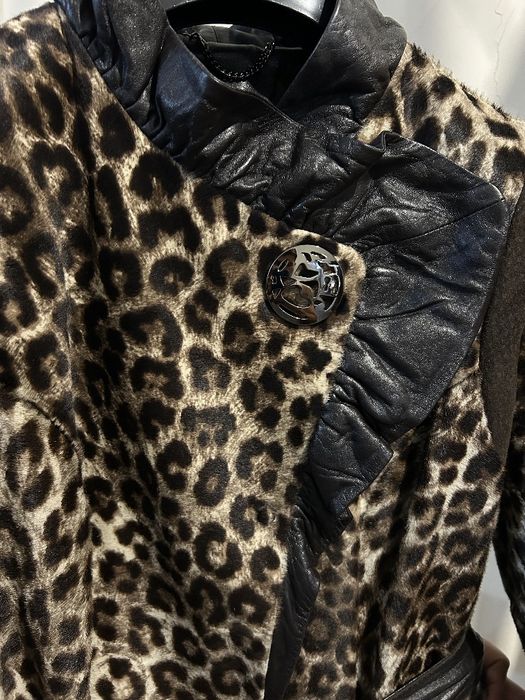 Плащ натуральный пони и кожа