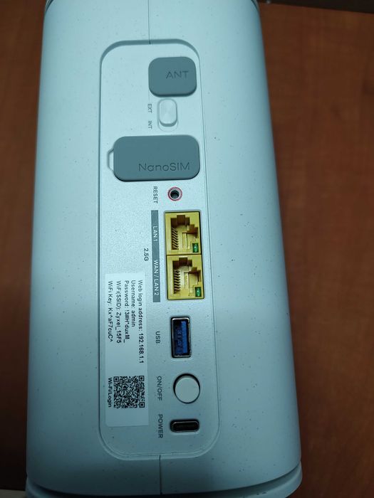 Router Modem internet cartela SIM 5G Zyxel NR5307 Wi-Fi 7 necodat