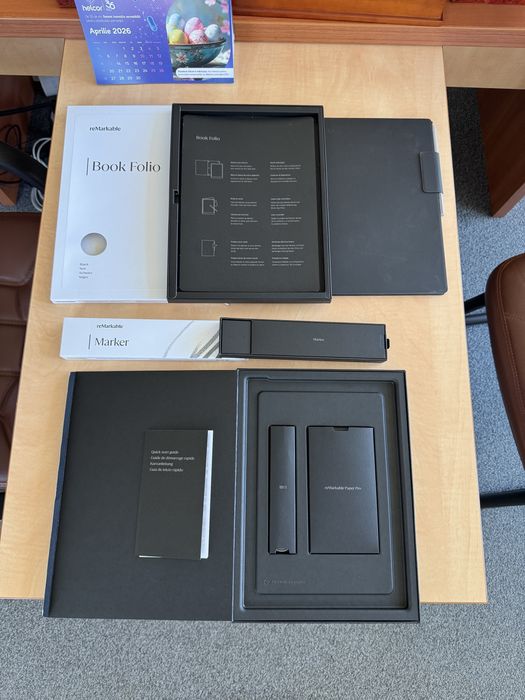 reMarkable Paper Pro (11.8") – Ca Nou, Pachet Complet + Garanție