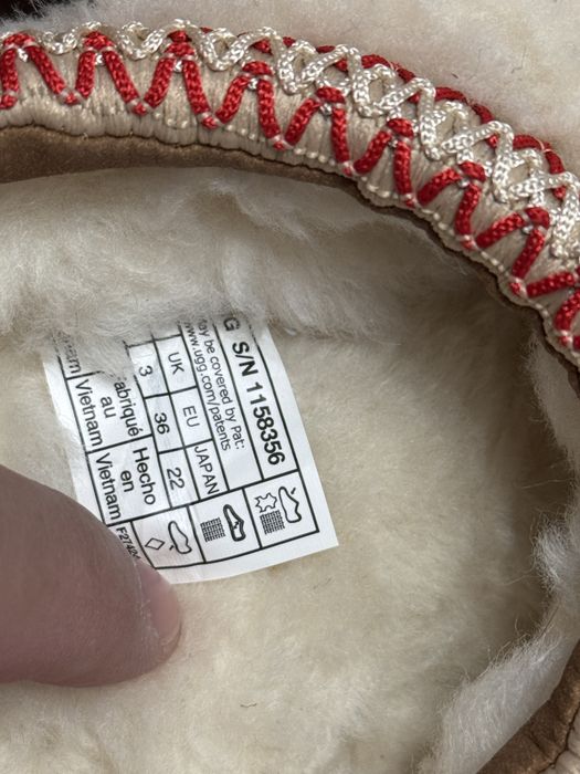 Papuci UGG Tasman Maxi Curly 36