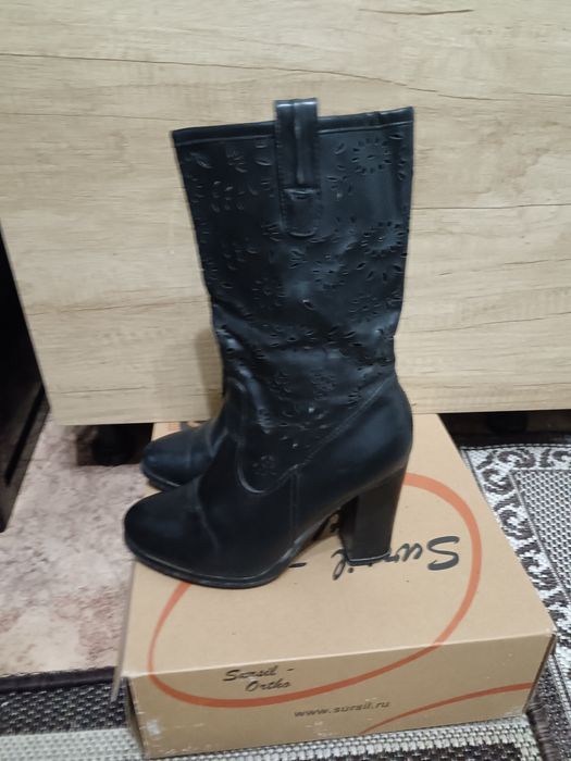 Осенние женские сапоги