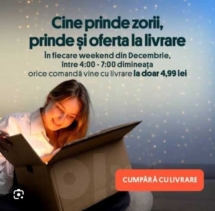 Ursuleț - Livrarea 5 lei - Nou - cu eticheta - de Crăciun