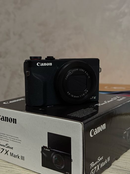 Canon G7 X Mark III