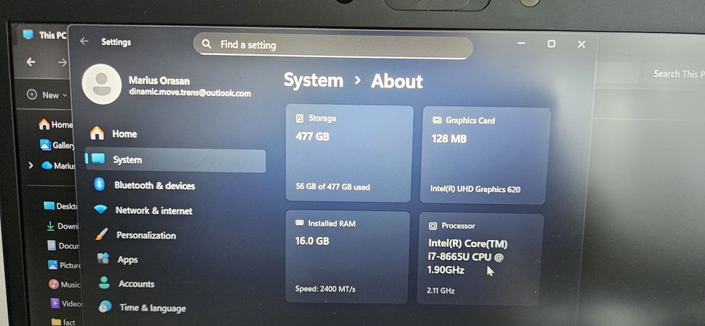 Vand laptop HP Elitebook 830 G6