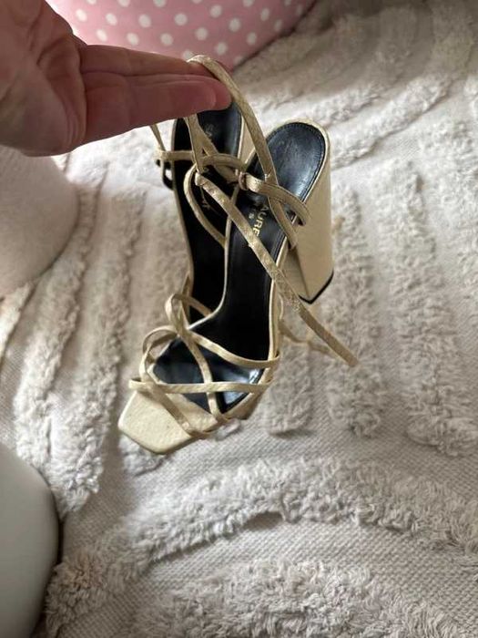 Saint Laurent Original Size 38.5 100% Кожа питон