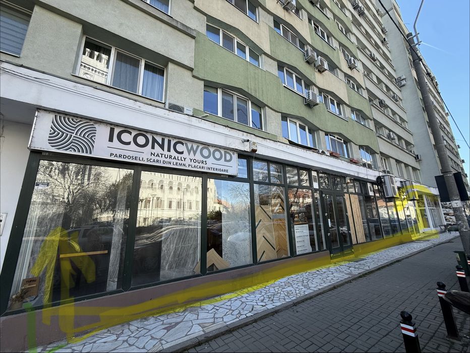 Inchirez spatiu comercial pretabil clinica , restaurant,vitrina 16m