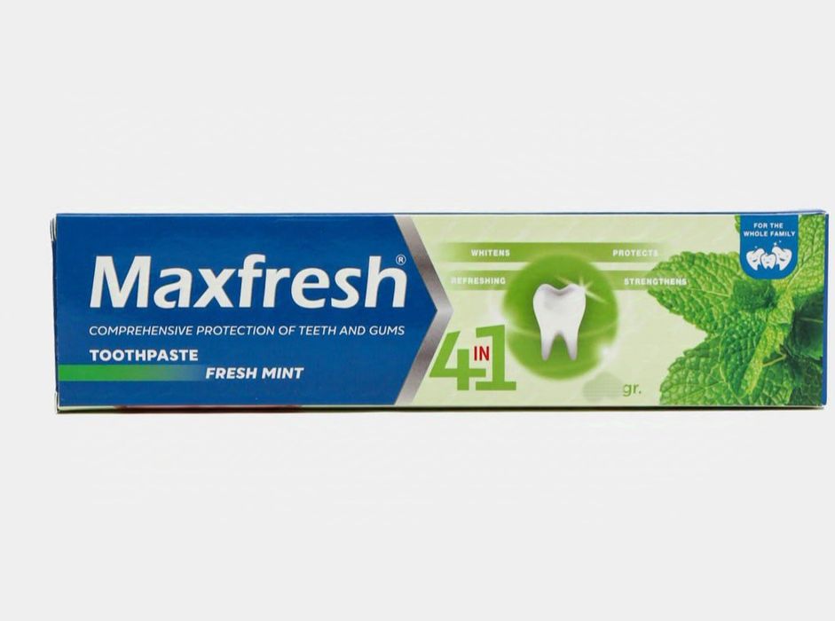 Зубная паста Maxfresh и шампунь Sveet Berry