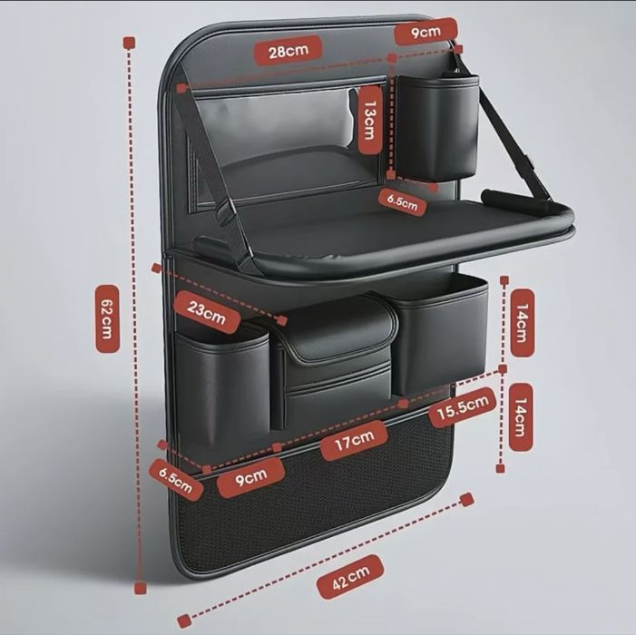 Органайзер столик для спинки авто сиденья