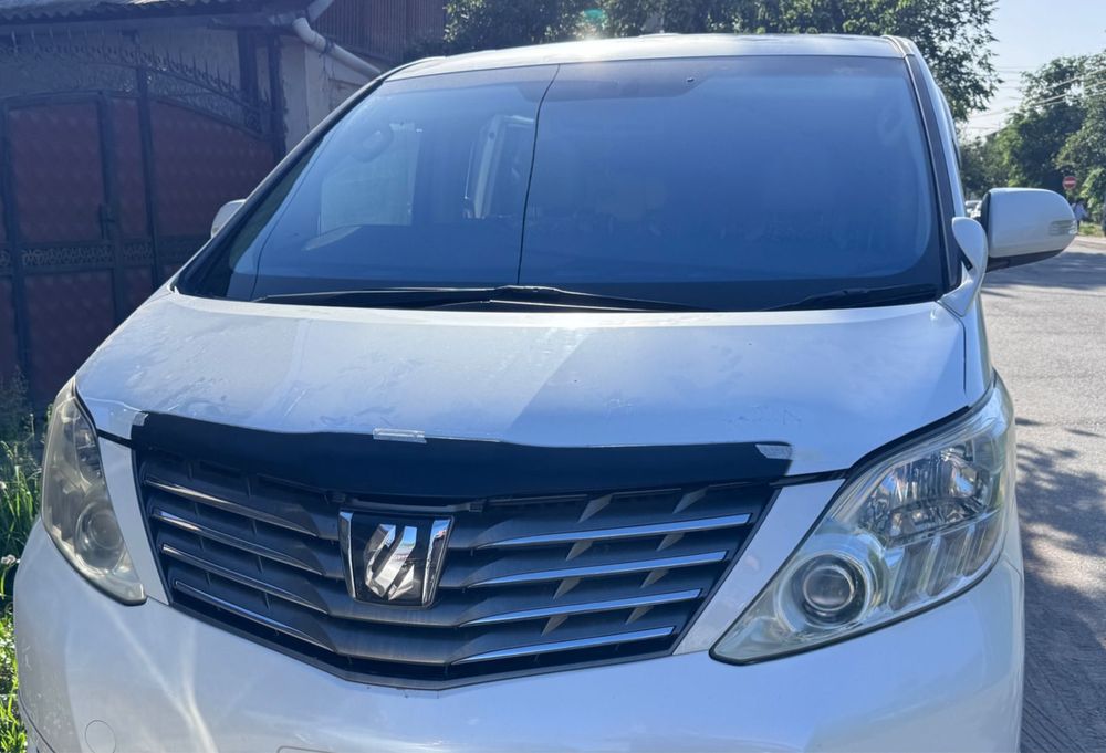 Молдинг на капот, Альфард 20