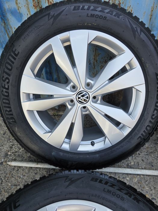 Jante Aliaj 5×112 Noi Pe 19 Echipate cu Anvelope Noi 235.55.19+255.50.19 Bridgestone