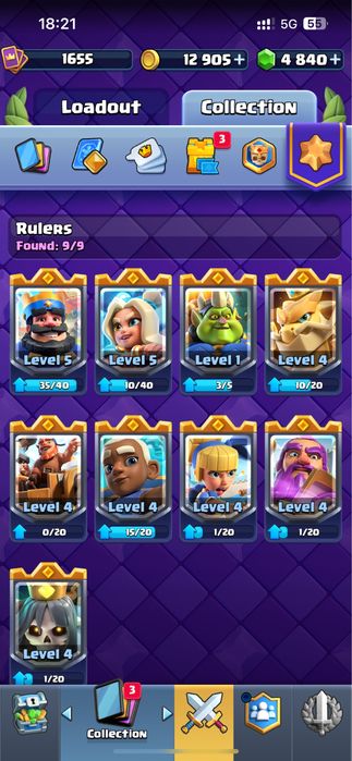 Аккаунт clash royal, 13000 кубков