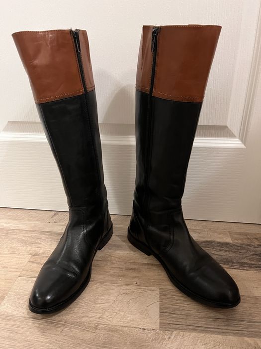 Дамски кожени ботуши (37 номер)