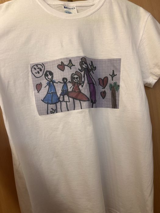 Тениска с детска рисунка