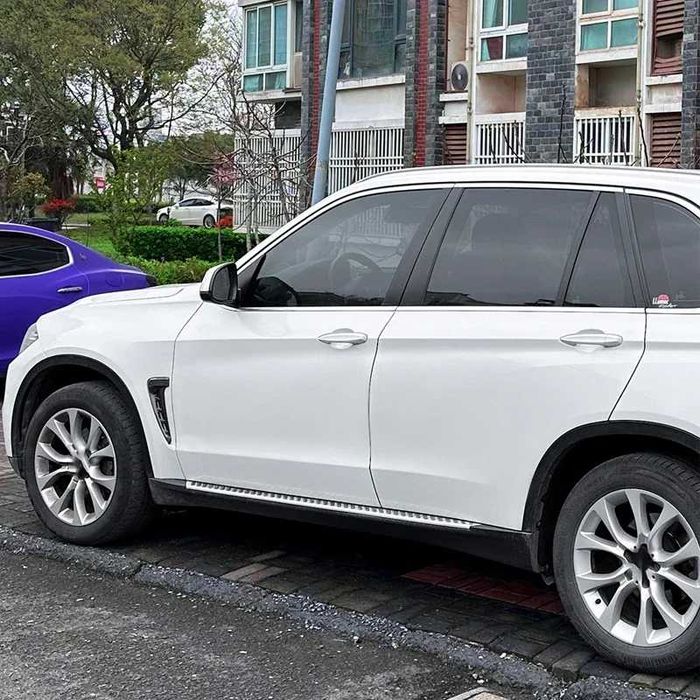 Set 2 Extensii Ornamente Aerisiri Aripi Aripa BMW X5 F15 Negru Lucios