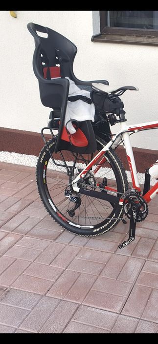 Scaun bicicleta copii + portbagaj~stare impecabila