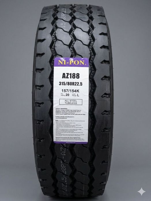 315/80R22.5, 12.00R20, 385/65R22.5