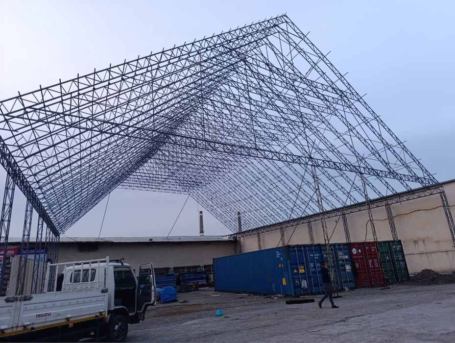 арзон ва бакувват том стадион иссикхона навес