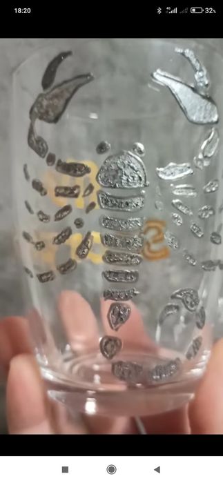 Ръчно рисувани чаши за : вино, шампанско, алкохол , кафе и чай