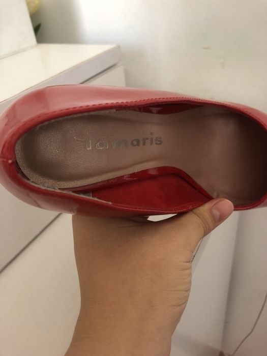 Туфли красный германский