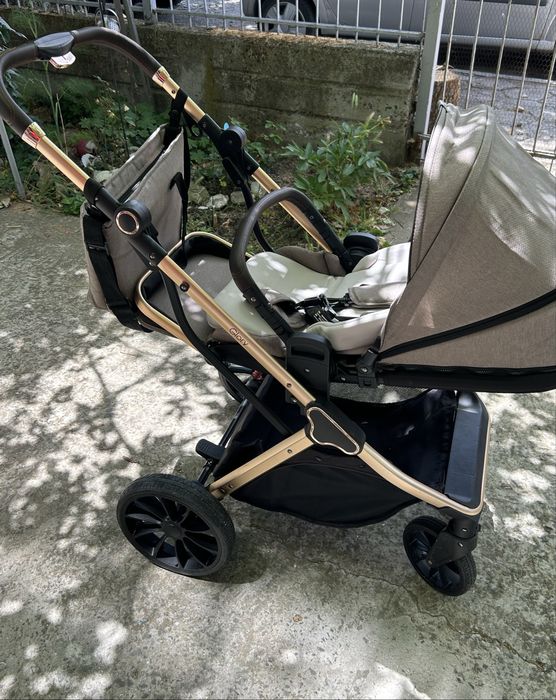 LORELLI Premium Комбинирана количка 2в1 GLORY PEARL BEIGE