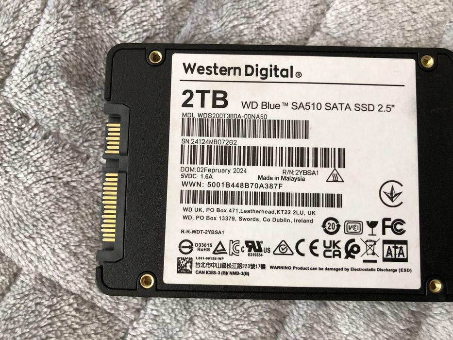 Vand ssd sata 2tb predare buzau