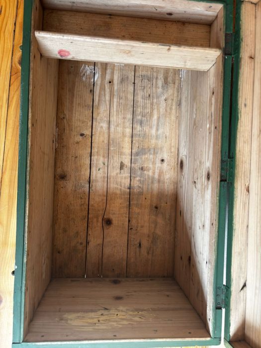 Сандък, стар, оригинален, чам