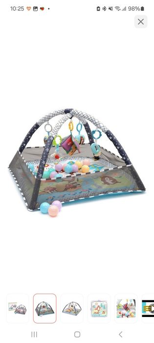 Продам б/у детский развивающий коврик