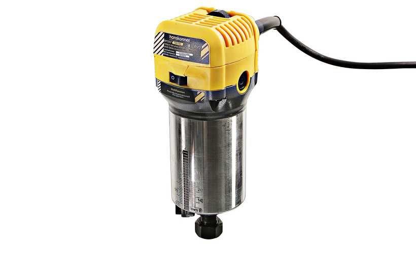 Фрезер Hanskonner 850Вт Цанги 6,8мм Глубина37мм 3 Базы Фреза 30мм