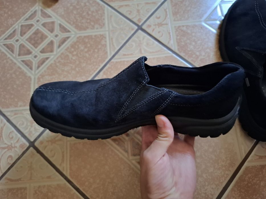 Pantofi piele întoarsă fără șireturi Ara mărimea 40,5 Gore-tex