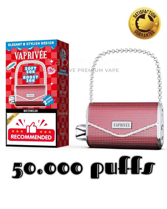 Promotie Vape Cadoul Perfect  50.000 Puffuri Editie Limitata !