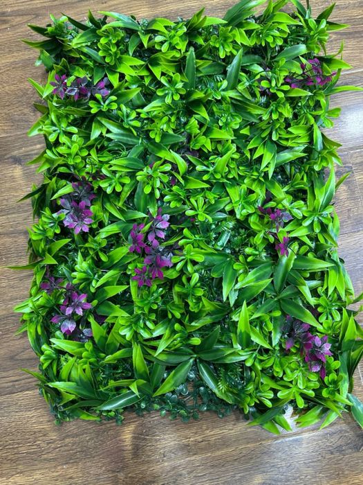 Искусственный газон, цветы озеленение вертиквльное мох, suniy gullar