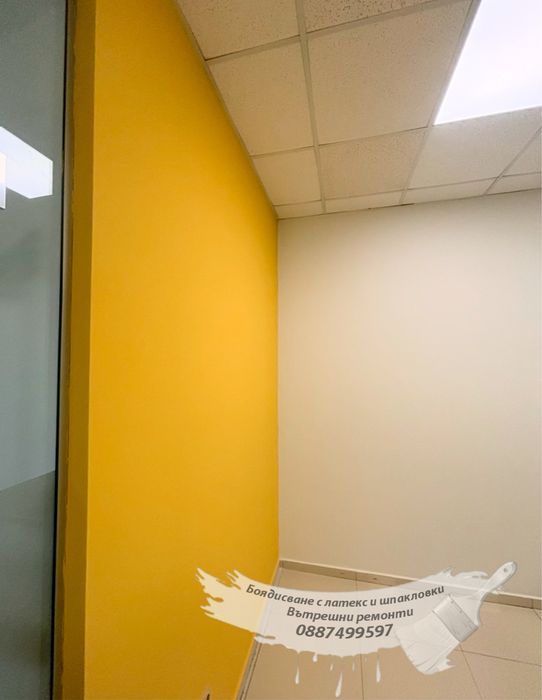 Боядисване с латекс шпакловки вътрешни ремонти с гаранция за качество