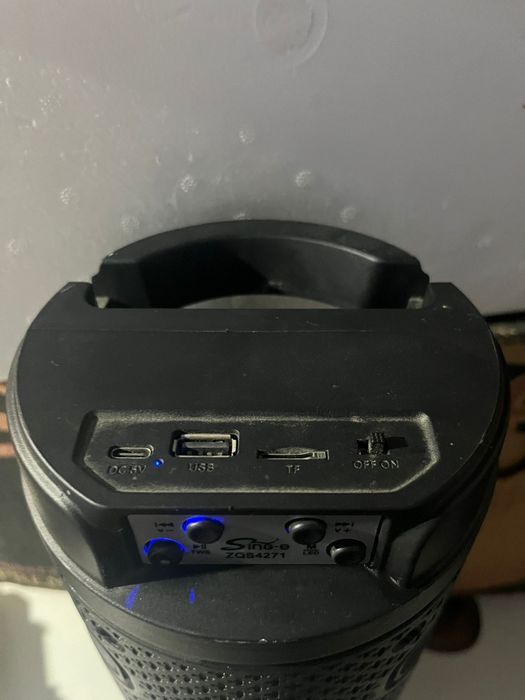 Boxă portabilă Bluetooth Sing-e ZQS4271 – Super Bass, lumini LED