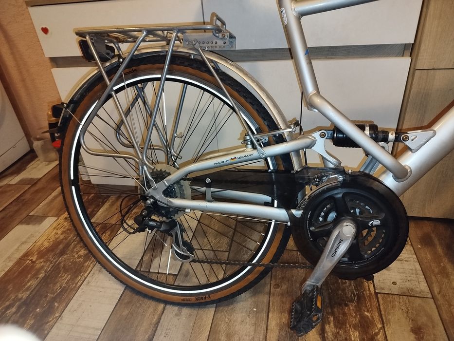 Колело AluBike с Преден и Заден Амортисьор, Немско и много запазено!