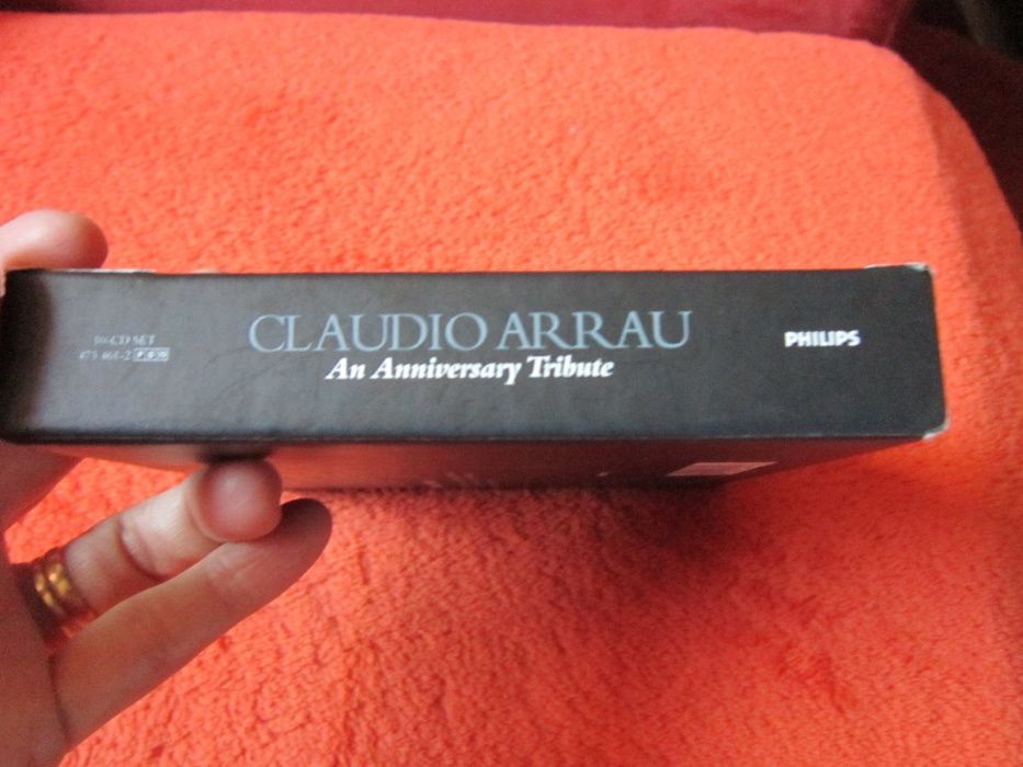 cadou deosebit Claudio Arrau AnniversaryTribute 10CD Germania 1991