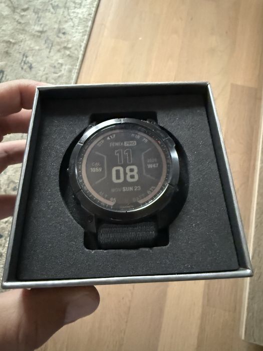 Vand Garmin Fenix 7X sapphire solar