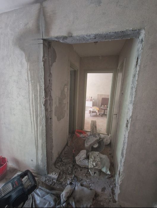 Demolări tăiat beton, santuri electrice