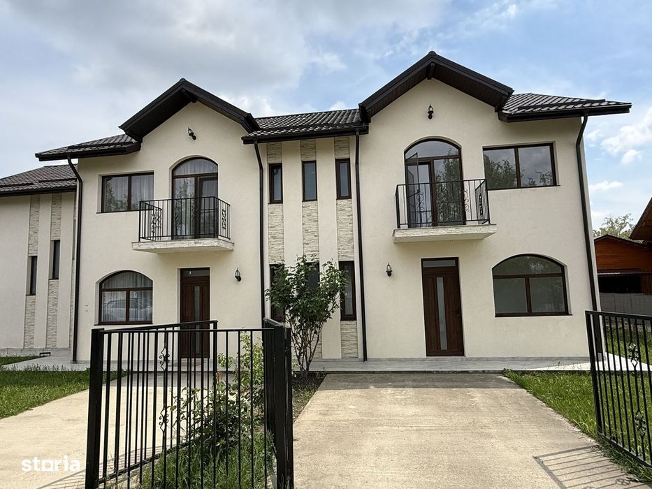 Vila 4 camere cu arhitectura deosebita langa pădure in Corbeanca !