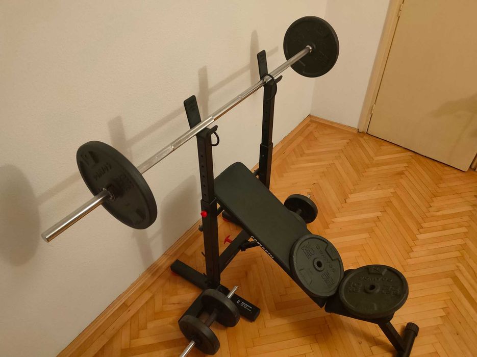 Bancă pliabilă CORENGTH Bench Press Fold Decathlon
