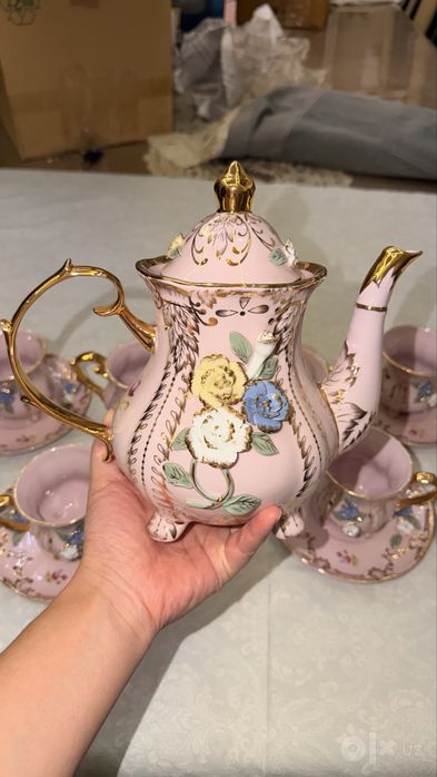 Сервиз чайный почти новая
