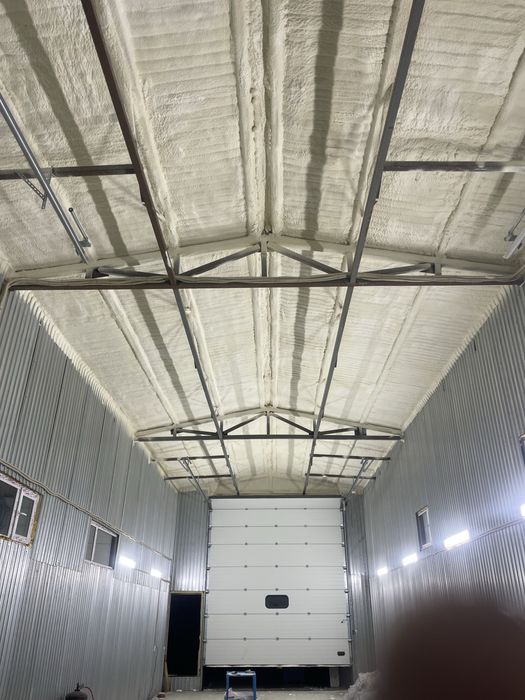 Утепление термопеной. Пенополиуретан.