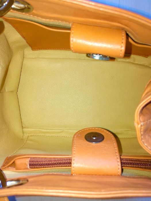 Poșetă retro Dan Coma, 100% piele