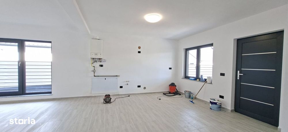 Casă nouă - 3 camere 93 mp / teren 410 mp / apa,canalizare,gaz,curent