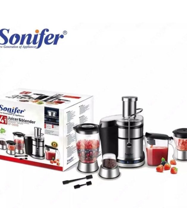 Соковыжималка, блендер, чопер, кофемолка Sonifer SF - 5509